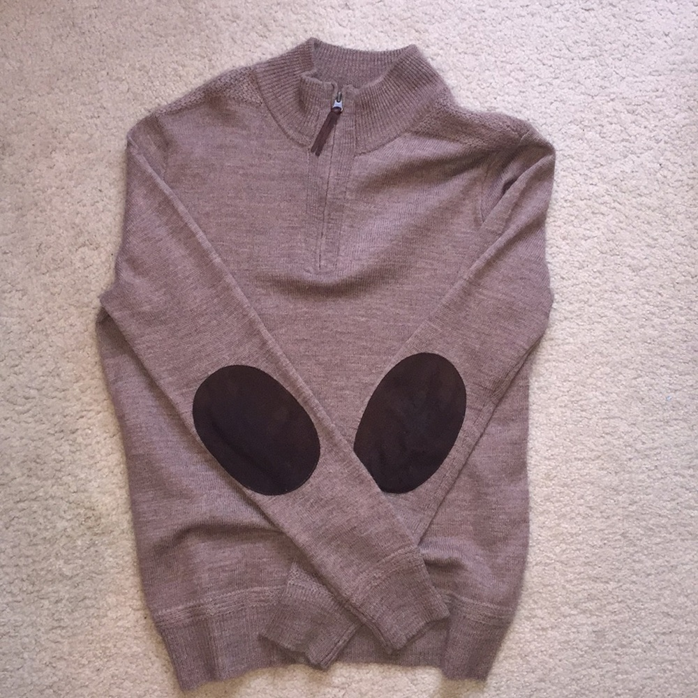 J Crew wool zip up sweater